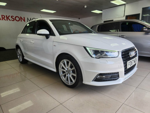 Audi A1  1.6 SPORTBACK TDI S LINE 5d+ONE OWNER FROM NEW+CAM