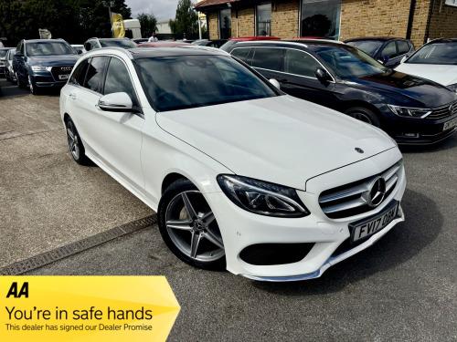 Mercedes-Benz C-Class  2.1 C220d AMG Line (Premium) Estate 5dr Diesel G-Tronic+ Euro 6 (s/s) (170 