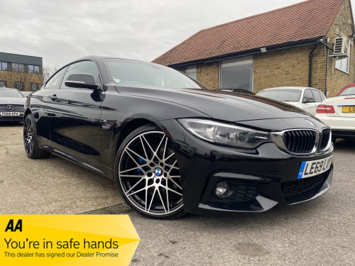 BMW 4 Series  2.0 430i GPF M Sport Coupe 2dr Petrol Auto Euro 6 (s/s) (252 ps)