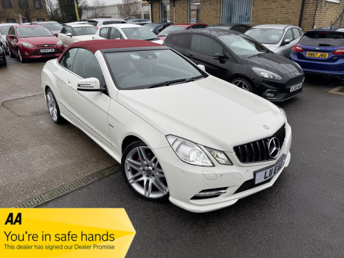 Mercedes-Benz E-Class E350 3.0 E350 CDI V6 BlueEfficiency Sport Edition 125 Cabriolet 2dr Diesel G-Tro