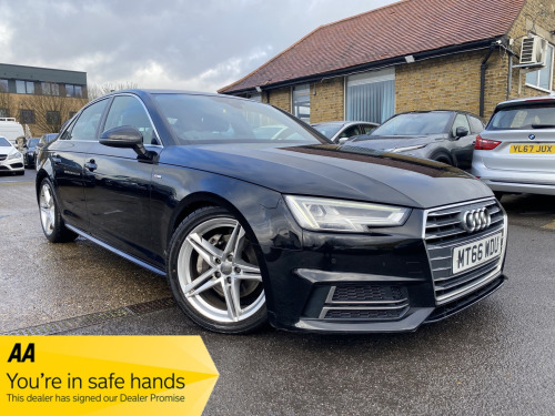 Audi A4  2.0 TDI ultra S line Saloon 4dr Diesel S Tronic Euro 6 (s/s) (190 ps)