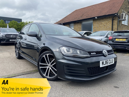 Volkswagen Golf  2.0 TDI BlueMotion Tech GTD Hatchback 5dr Diesel DSG Euro 6 (s/s) (184 ps)