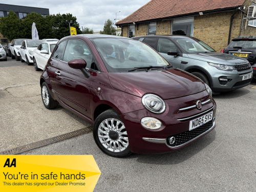 Fiat 500  1.2 Lounge Hatchback 3dr Petrol Dualogic Euro 6 (s/s) (69 bhp)