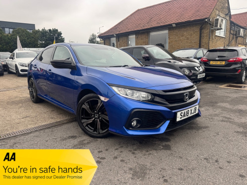 Honda Civic  1.0 VTEC Turbo SR Hatchback 5dr Petrol CVT Euro 6 (s/s) (126 ps)