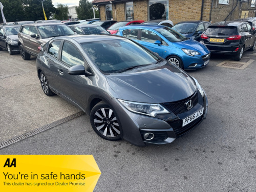 Honda Civic  1.8 i-VTEC SE Plus (Navi) Hatchback 5dr Petrol Auto Euro 6 (142 ps)