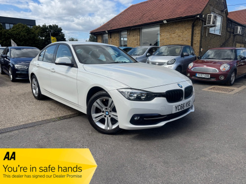 BMW 3 Series  2.0 320i Sport Saloon 4dr Petrol Auto Euro 6 (s/s) (184 ps)