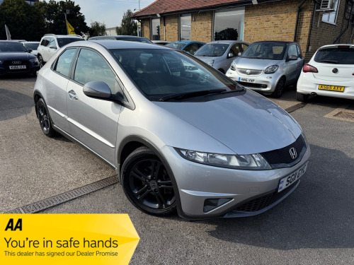 Honda Civic  1.8 i-VTEC SE Hatchback 5dr Petrol Automatic (165 g/km, 138 bhp)