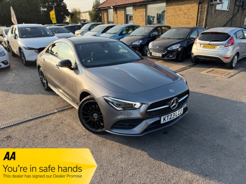 Mercedes-Benz CLA  1.3 CLA250e 15.6kWh AMG Line Night Edition (Premium Plus) Coupe 4dr Petrol 