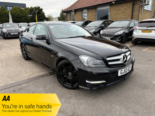 Mercedes-Benz C-Class C180 1.8 C180 BlueEfficiency AMG Sport Edition 125 Coupe 2dr Petrol G-Tronic+ Eu