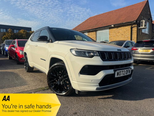 Jeep Compass  1.3 GSE T4 11.4kWh S SUV 5dr Petrol Plug-in Hybrid Auto 4xe Euro 6 (s/s) (2