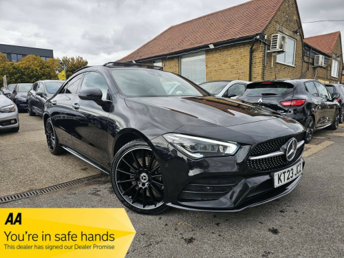 Mercedes-Benz CLA  1.3 CLA250e 15.6kWh AMG Line Night Edition (Premium Plus) Coupe 4dr Petrol