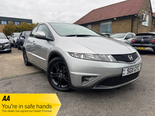 Honda Civic  1.8 i-VTEC SE Hatchback 5dr Petrol Automatic (165 g/km, 138 bhp)