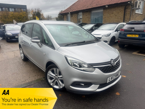 Vauxhall Zafira Tourer  1.4i Turbo SRi Nav MPV 5dr Petrol Auto Euro 6 (140 ps)