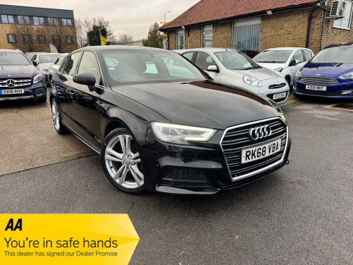 Audi A3  1.0 TFSI 30 S line Sportback 5dr Petrol S Tronic Euro 6 (s/s) (116 ps)