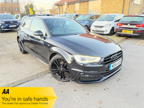 Audi A3  1.4 TFSI S line Hatchback 3dr Petrol Manual Euro 5 (s/s) (122 ps) 