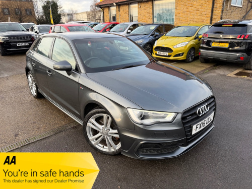 Audi A3  1.8 TFSI S line Sportback 5dr Petrol S Tronic quattro Euro 6 (s/s) (180 ps) 