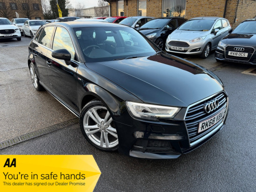 Audi A3  1.0 TFSI 30 S line Sportback 5dr Petrol S Tronic Euro 6 (s/s) (116 ps) 