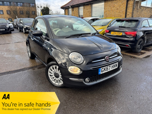 Fiat 500  1.2 Lounge Hatchback 3dr Petrol Dualogic Euro 6 (s/s) (69 bhp) 