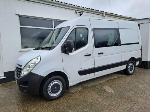 Vauxhall Movano  2.3 CDTi 3500 Crew Van Double Cab 6dr Diesel Manua