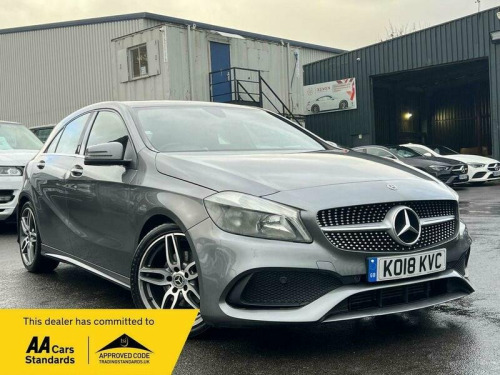 Mercedes-Benz A-Class  Mercedes A Class 1.5 A180d AMG Line (Executive) 7G-DCT Euro 6 (s/s) 5dr - 2