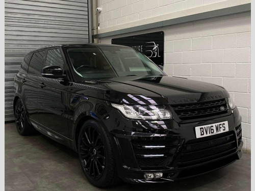 Land Rover Range Rover Sport  Full Service History, Sat Nav, Lumma Exclusive Bodykit, Black Pack, Rear Vi