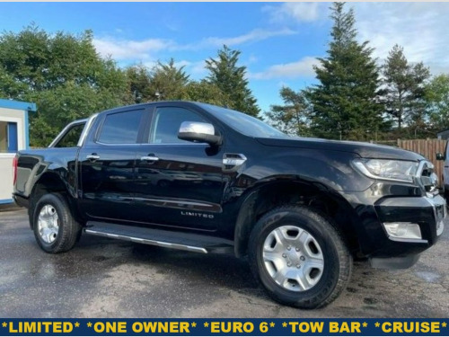 Ford Ranger  2.2TDCI LIMITED 4X4 DCB 4d 158 BHP ONE OWNER, 2 SE