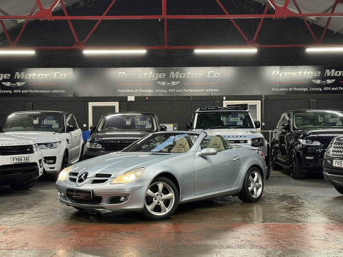 Mercedes-Benz SLK SLK200 Kompressor 1.8 SLK200 Kompressor Convertible 2dr Petrol Automatic (211 g/km, 163 bhp)