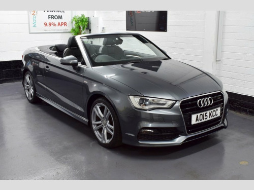 Audi A3 Cabriolet  1.6 TDI (110) S LINE 2DR CONVERTIBLE DIESEL EURO 6