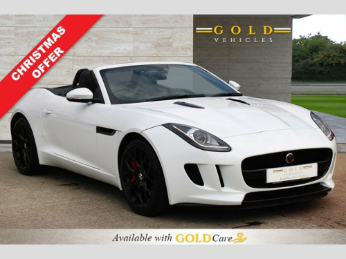 Jaguar F-TYPE  3.0 V6 S 2d 380 BHP 12 MONTHS WARRANTY INCLUDED!