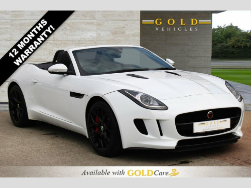 Jaguar F-TYPE  3.0 V6 S 2d 380 BHP 12 MONTHS WARRANTY INCLUDED!