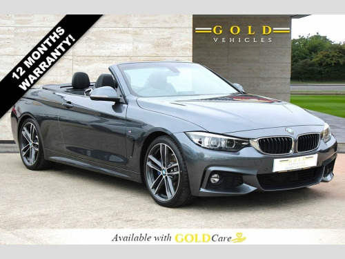 BMW 4 Series  2.0 420i M Sport Convertible 2dr Petrol Auto Euro 