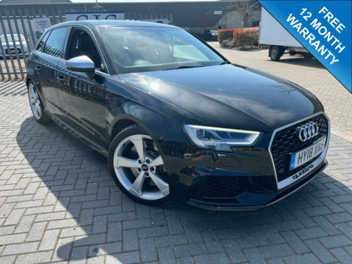 Audi RS3  2.5 TFSI Sportback S Tronic quattro Euro 6 (s/s) 5dr