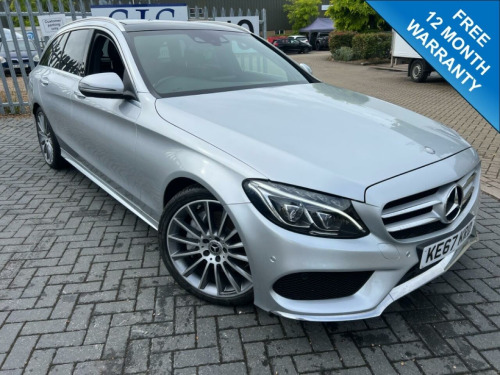 Mercedes-Benz C-Class  2.1 C300dh AMG Line (Premium) G-Tronic+ Euro 6 (s/s) 5dr