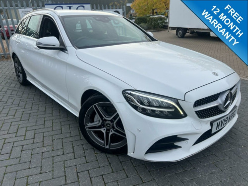 Mercedes-Benz C-Class C200 1.5 C200 MHEV EQ Boost AMG Line G-Tronic+ Euro 6 (s/s) 5dr