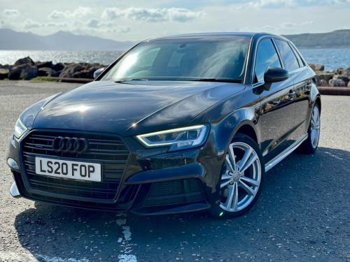 Audi A3  2.0L SPORTBACK TDI QUATTRO S LINE 5d 182 BHP