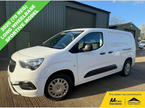 Vauxhall Combo  1.5 Turbo D 2300 Sportive Panel Van 4dr Diesel Man 