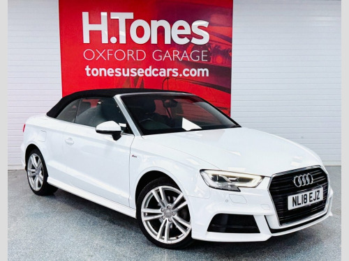 Audi A3 Cabriolet  1.5 TFSI CoD S line Convertible 2dr Petrol S Troni