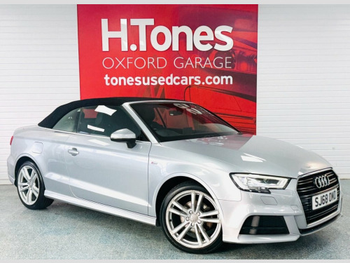 Audi A3 Cabriolet  1.5 TFSI CoD 35 S line Convertible 2dr Petrol Manu