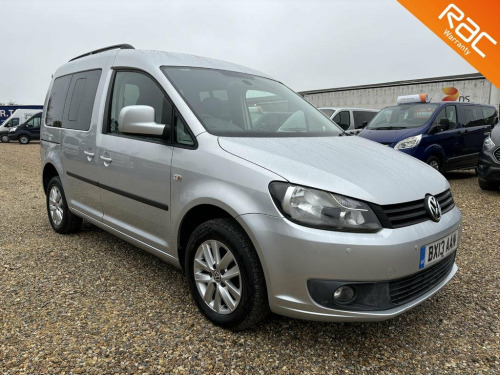 Volkswagen Caddy  DRIVE FROM ACCESS WHEELCHAIR ACCESSIBLE VEHICLE WAV AUTOMATIC 1.6 TDI CR