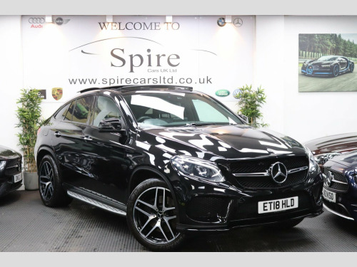 Mercedes-Benz GLE Class GLE43 3.0 GLE43 V6 AMG Night Edition Coupe G-Tronic 4MATIC Euro 6 (s/s) 5dr