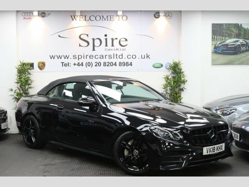 Mercedes-Benz E-Class  2.0 E220d AMG Line (Premium) Cabriolet G-Tronic+ Euro 6 (s/s) 2dr