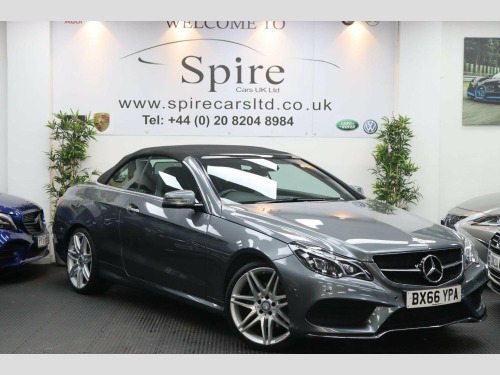 Mercedes-Benz E-Class  2.1 E220d AMG Line Edition Cabriolet G-Tronic+ Euro 6 (s/s) 2dr
