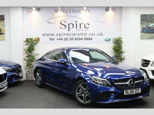 Mercedes-Benz C-Class C200 1.5 C200 MHEV AMG Line G-Tronic+ Euro 6 (s/s) 2dr