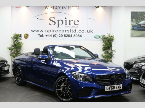Mercedes-Benz C-Class C200 1.5 C200 MHEV AMG Line (Premium Plus) Cabriolet G-Tronic+ Euro 6 (s/s) 2dr