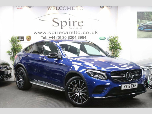 Mercedes-Benz GLC-Class GLC250 2.0 GLC250 AMG Line (Premium Plus) Coupe G-Tronic 4MATIC Euro 6 (s/s) 5dr
