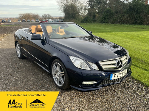 Mercedes-Benz E-Class E250 1.8 E250 BlueEfficiency Sport Cabriolet G-Tronic+ Euro 5 (s/s) 2dr