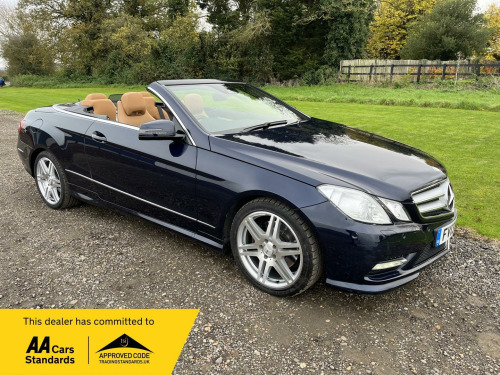 Mercedes-Benz E-Class E250 1.8 E250 BlueEfficiency Sport Cabriolet G-Tronic+ Euro 5 (s/s) 2dr