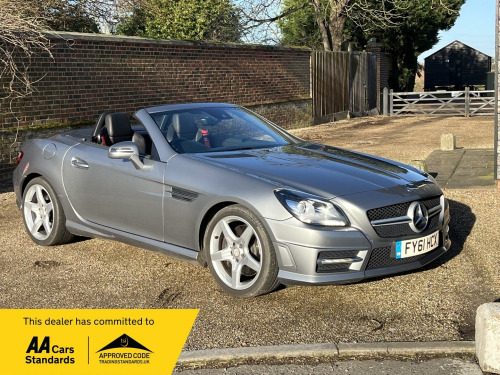 Mercedes-Benz SLK SLK200 1.8 SLK200 BlueEfficiency AMG Sport Edition 125 G-Tronic+ Euro 5 (s/s) 2dr