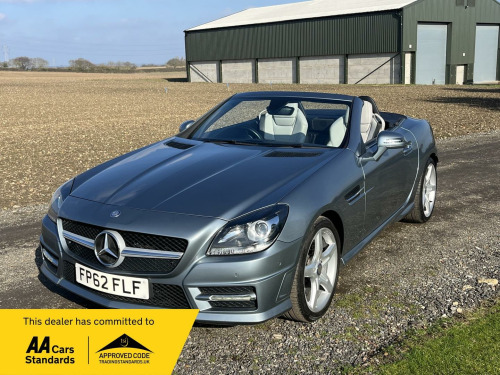 Mercedes-Benz SLK SLK200 1.8 SLK200 BlueEfficiency AMG Sport G-Tronic+ Euro 5 (s/s) 2dr