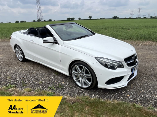 Mercedes-Benz E-Class 2.1 E220d AMG Line Edition (Premium) Cabriolet G-Tronic+ Euro 6 (s/s) 2dr